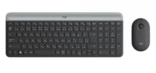 Logicool MK470GR スリムコンボ MK470グラファイト