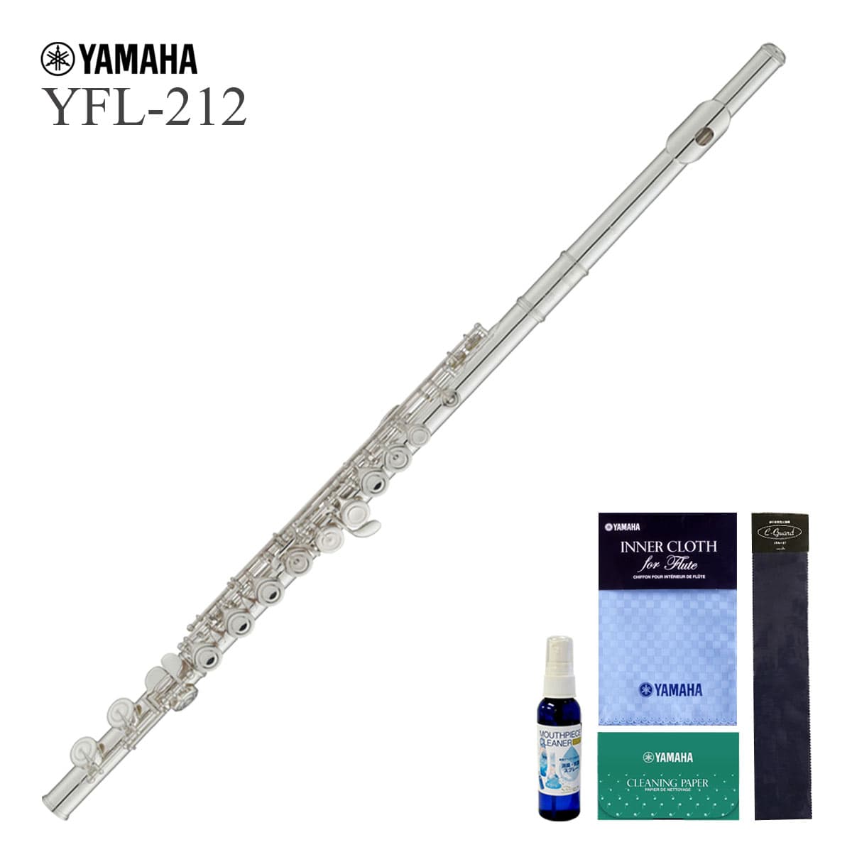 【在庫あり】YAMAHA / YFL-212 ヤマハ スタンダード Eメカ付き 初心者 《厳選アクセサリーセット》《出荷前調整》【5年保証】【安心アフターサポート対象商品】【YRK】