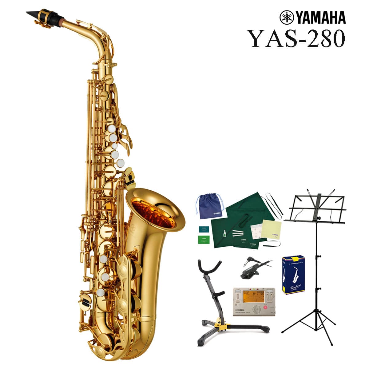 YAMAHA / YAS-280 アルトサックス スタンダードシリーズ《全部入り6大特典付き》《未展示倉庫保管》《出荷前調整》【5年保証】【YRK】