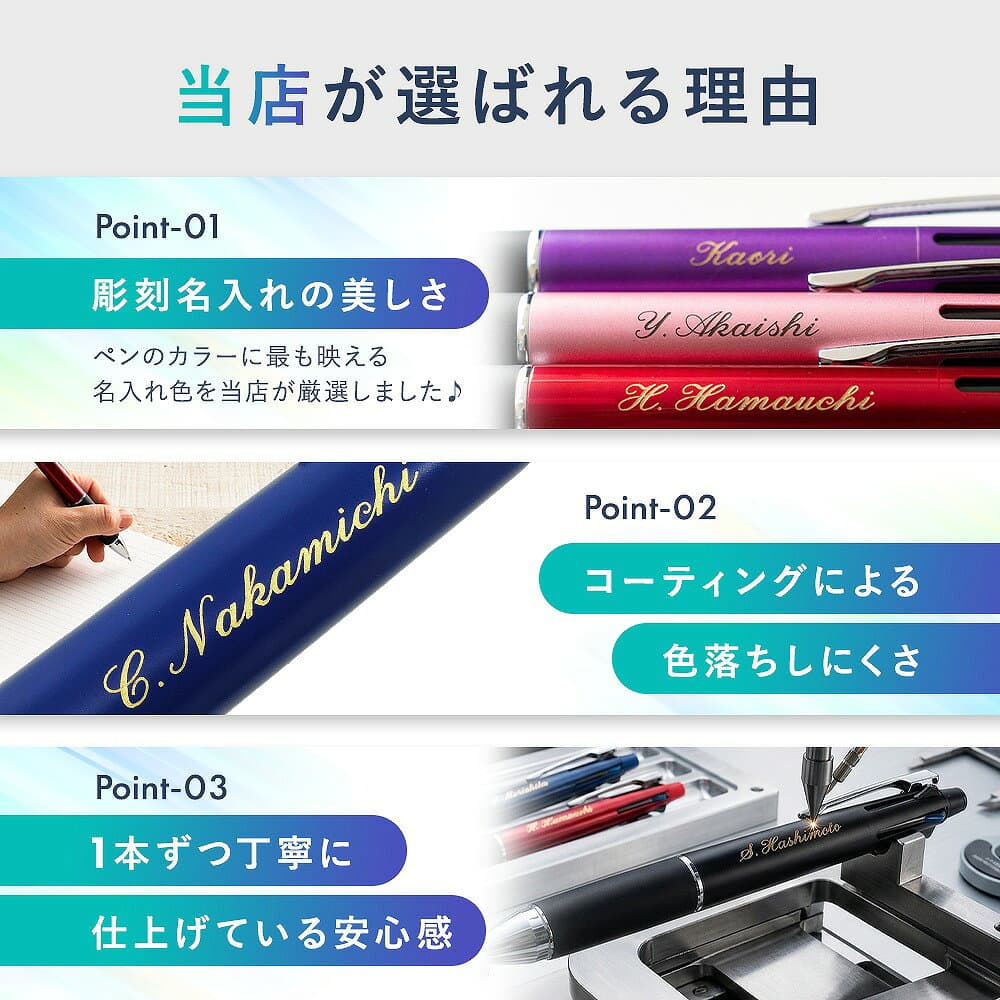 300円クーポン！ボールペン 名入れ無料 ジェットストリーム4＆1 選べる0.5mm 0.7mm 0.38mm 名前入り 多機能ペン ギフト 三菱鉛筆 uni 卒業記念品 入学祝 就職祝 誕生日 プレゼント ライトピンク 記念品 送料無料 敬老の日 thumbnail 3