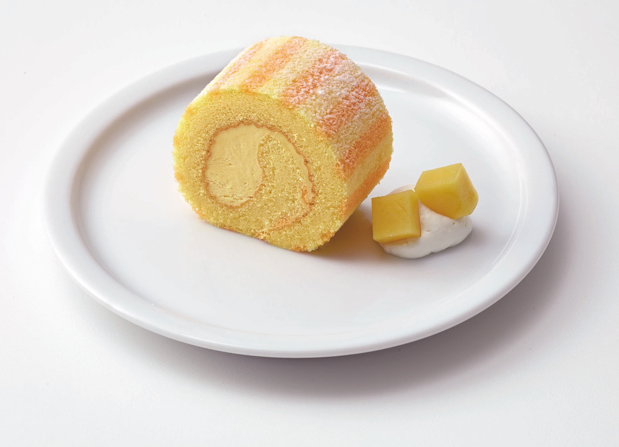 ＜冷凍＞ 27545 PSロールケーキ マンゴー 200g テーブルマーク