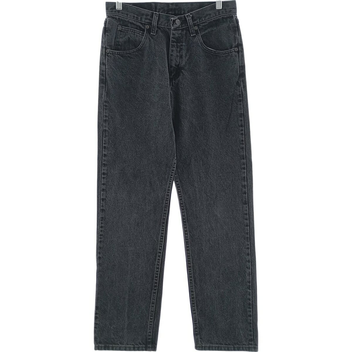 古着 ラングラー Wrangler ブラックデニム ストレートデニムパンツ メンズw29相当 /eaa417187 【中古】 【250715】 【ss2601_10】