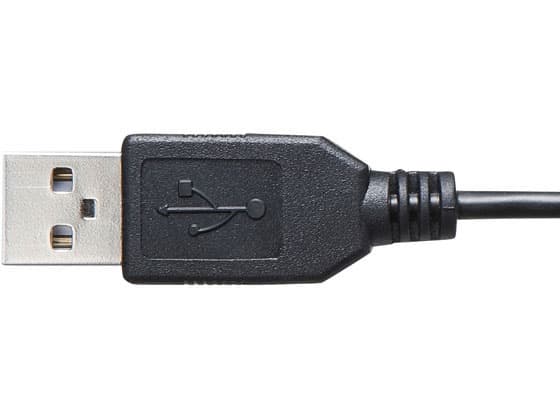 【お取り寄せ】サンワサプライ USBハンドセット MM-HSU06BK ヘッドセット 通話用イヤホン PC周辺機器 パソコン 家電 thumbnail 3
