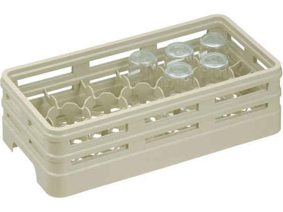 【お取り寄せ】EBM レーバン グラスラック ハーフサイズ H17-167-T(ピンレス) グラスウォッシャー ラック キャリー 厨房設備 調理機械 厨房 キッチン