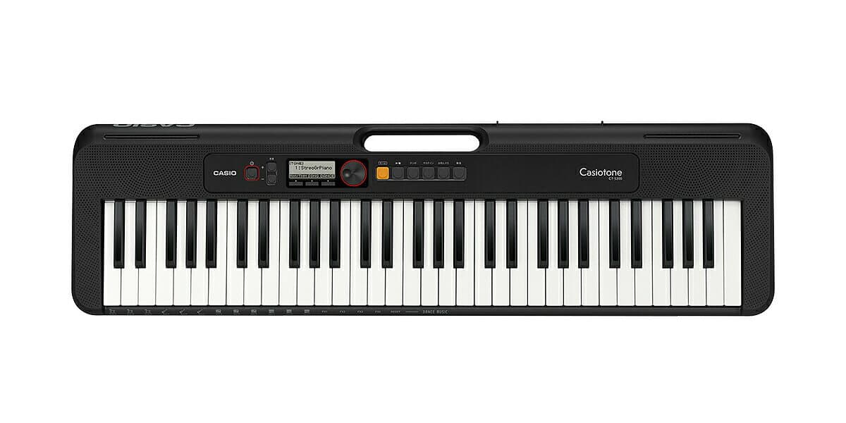 CASIO Casiotone CT-S200BK BLACK セット【スタンド・ヘッドホン付き】カシオ ベーシックキーボード 61鍵 ブラック【Stage-Rakuten Keyboard SET】 thumbnail 2