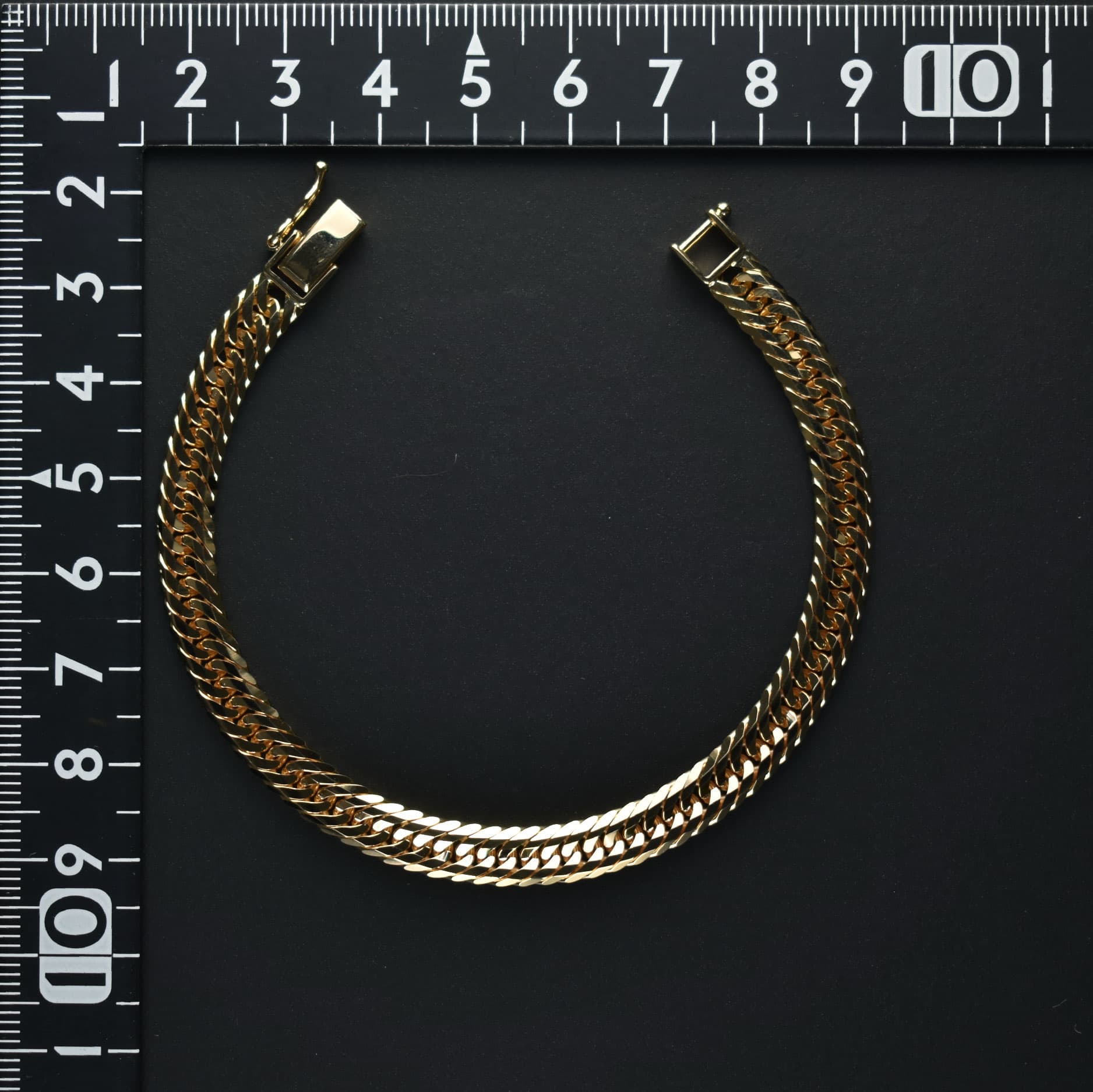 喜平 ブレスレット K18 トリプル 12面 18g 18cm 造幣局検定マーク(ホールマーク)刻印入り 新品 18金 k18 ゴールドブレスレット メンズ 喜平ブレスレット 喜平ブレス トリプル喜平 チェーンブレスレット 18k 男性 シンプル プレゼント 贈り物 キヘイ thumbnail 2
