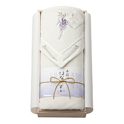 【送料込み】【ポイントアップ中】【送料無料 内祝い お返し 出産内祝い】はなしずか木箱入シルク混綿毛布