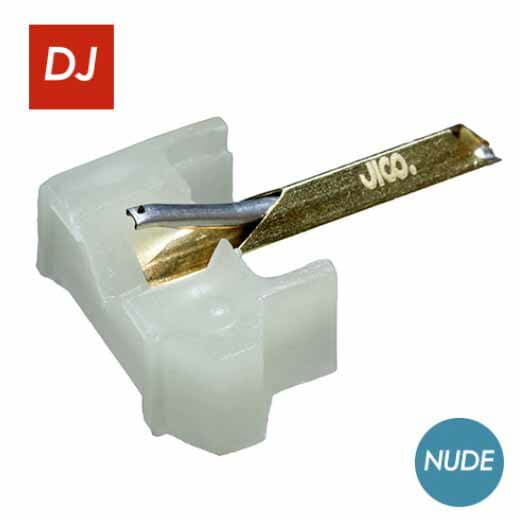 JICO 交換針【SHURE/M44-G用】DJ・蓄光モデル NUDE-SH192-44G-AURORA JICO【ジコー】日本精機宝石工業株式会社