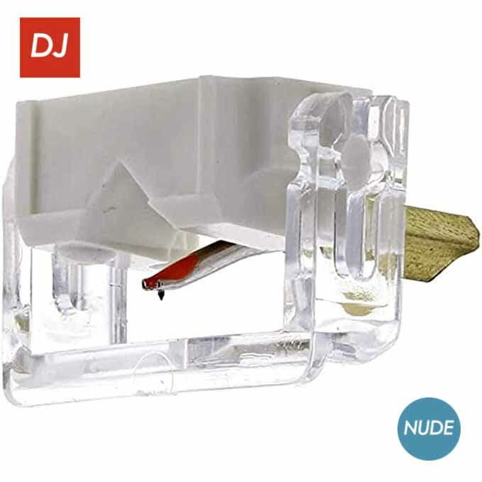 JICO 交換針【SHURE/M44-7用】NUDE・DJ仕様・針カバー付 NUDE-SH192-447-DJ-IMP JICO【ジコー】日本精機宝石工業株式会社