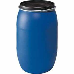 コダマ樹脂工業 パワードラム オープンタイプ 220リットル(ブルー) POM-220 ドラム缶 ドラム缶