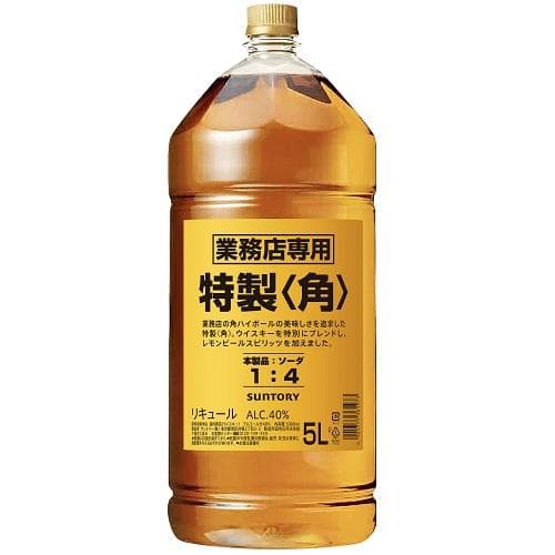 ウイスキー 特製 角瓶 5Lペット【国産ウイスキー】 サントリー サントリ-トクセイカク ペツト 5L