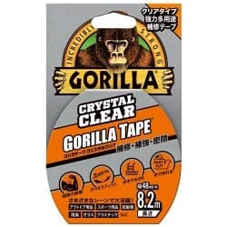 GORILLA ゴリラテープ クリスタルクリア 強力多用途補修テープ 幅48mm×長さ8.2m×厚さ0.18mm 1778 KURE クレ 呉工業 ゴリラ