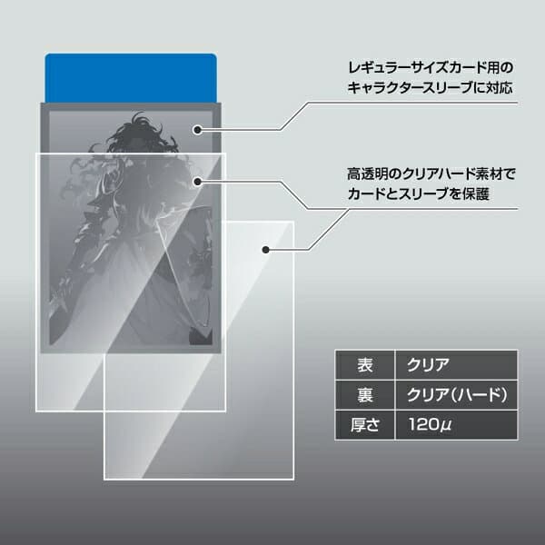 アクラス トレカスリーブ オーバーサイズハード thumbnail 3