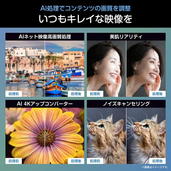 （標準設置料込_Aエリアのみ）ハイセンス 65V型 液晶テレビ［BS・CS 4Kチューナー内蔵］ 65C55S Hisense　C55S テレビ　65型 thumbnail 2