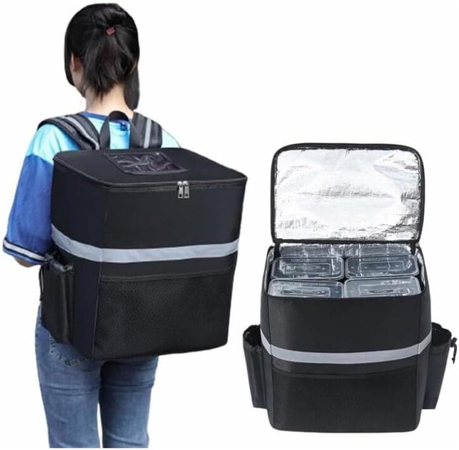 デリバリーバッグ 配達用 配達バッグ ウーバーイーツ バッグ 大容量 Delivery Bag ウバック バックパック ピザポーチ ウーバー バッグ リュック カバン 防水 保温 保冷 男女兼用 キャ