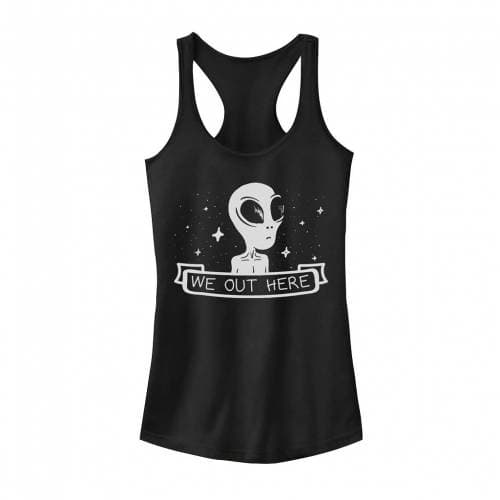 タンクトップ 黒色 ブラック HERE" 【 UNBRANDED WE OUT ALIEN TANK TOP / BLACK 】 キッズ ベビー マタニティ トップス パーカー