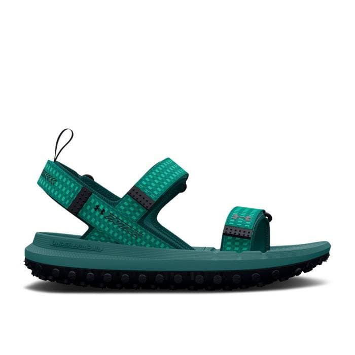 アンダーアーマー Under Armour 【 Fat Tire Sandal 'Coastal Teal Black' Men Coastal Teal/Fog/Black 】 メンズ 黒色 ブラック