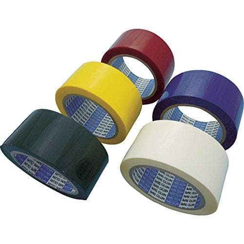 日東電工CSシステム NO3200R50R日東電工CS ダンプロンカラー No.3200R 50mm×50m 赤8366594