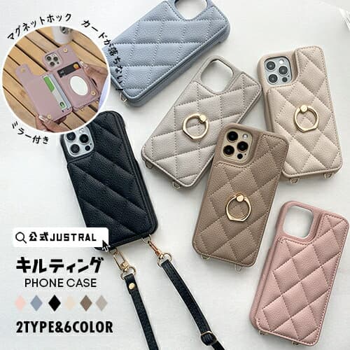 【マラソン限定★10％OFF】iPhone18pro ケース ショルダー iPhone17 17e 17Pro スマホケース iphone16 ケース キルティング iPhone16e 16pro iphone15 Pro 携帯ケース iphone14 iphone13 12 11 iphone se2 第3世代 スマホショルダー カード入れ ミラー リング付き
