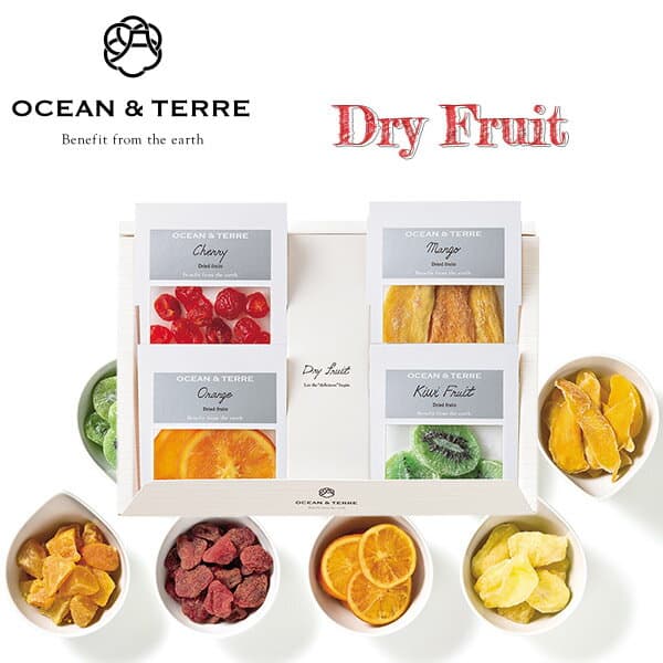 ドライフルーツセットA OTVL8 オーシャンテール OCEAN＆TEREE 〈A114〉 出産内祝い 結婚内祝い 新築内祝い 快気祝い お返し 粗品 記念品 香典返し 法事 法要 お礼 引き出物