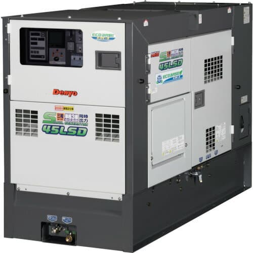 【別途送料あり】デンヨー（Denyo）　超低騒音ディーゼルエンジン発電機　【品番：DCA-45LSKE-D2】
