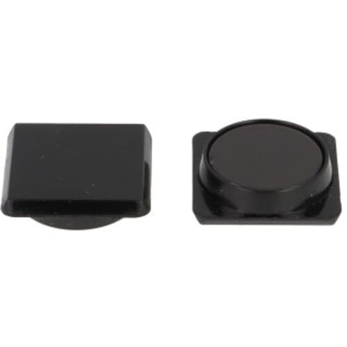 【別途送料あり】ベロス（VEROS）　角マグタッチ　30mm×30mm　黒　12個入　【品番：MQ-30(BK)】