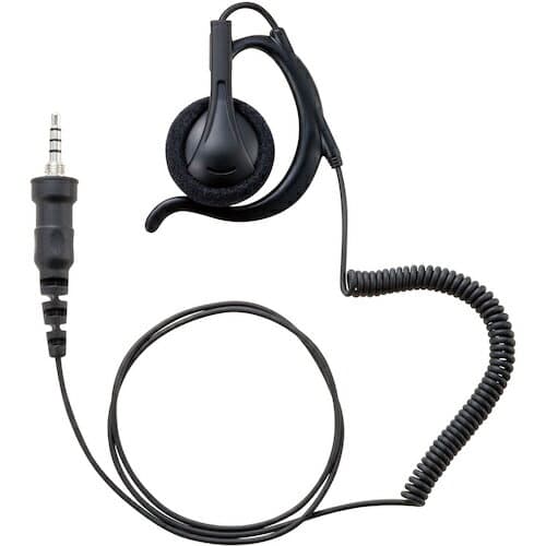 八重洲無線（YAESU）　八重洲無線　トランシーバー用イヤホン　（カールコードタイプ耳掛け式大型オープンエアー型）　【品番：SEP-41CCA】