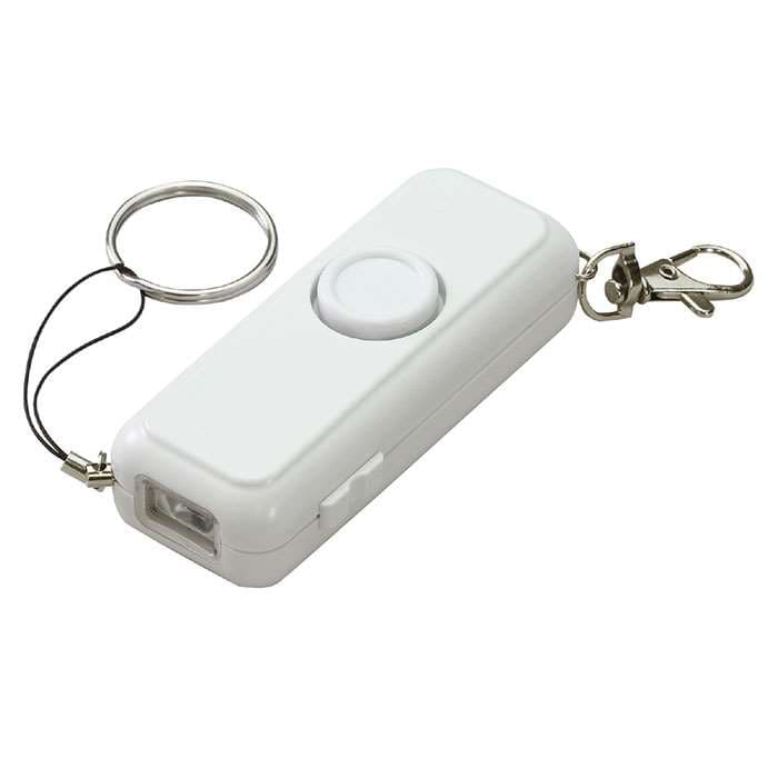 防犯ブザーライト 防犯アラーム LEDライト付き 防水 IPX4適合 コンパクト 持ち歩き ネックストラップ付 大音量 防犯アラーム 防犯グッズ 防犯 登下校 通学 登校 下校 夜道 アーテック 4059