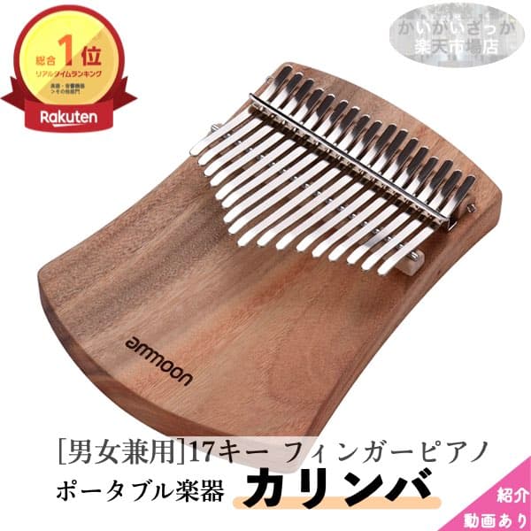 ＼＼＼P2倍★10/9まで／[楽天1位]【送料無料】カリンバ 高音質モデル 17キー 初心者セット 楽譜/収納付◎ 楽器 楽譜 親指ピアノ Kalimba 指ピアノ ハンマー 初心者 スケール フィンガーピアノ ポータブル ギフト チューニング 入門 プレゼント