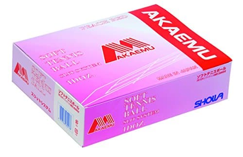 Lucent(ルーセント) アカエムボール(公認規格球) ピーチレッド 1ダース(12個) M-30100 ピーチレッド