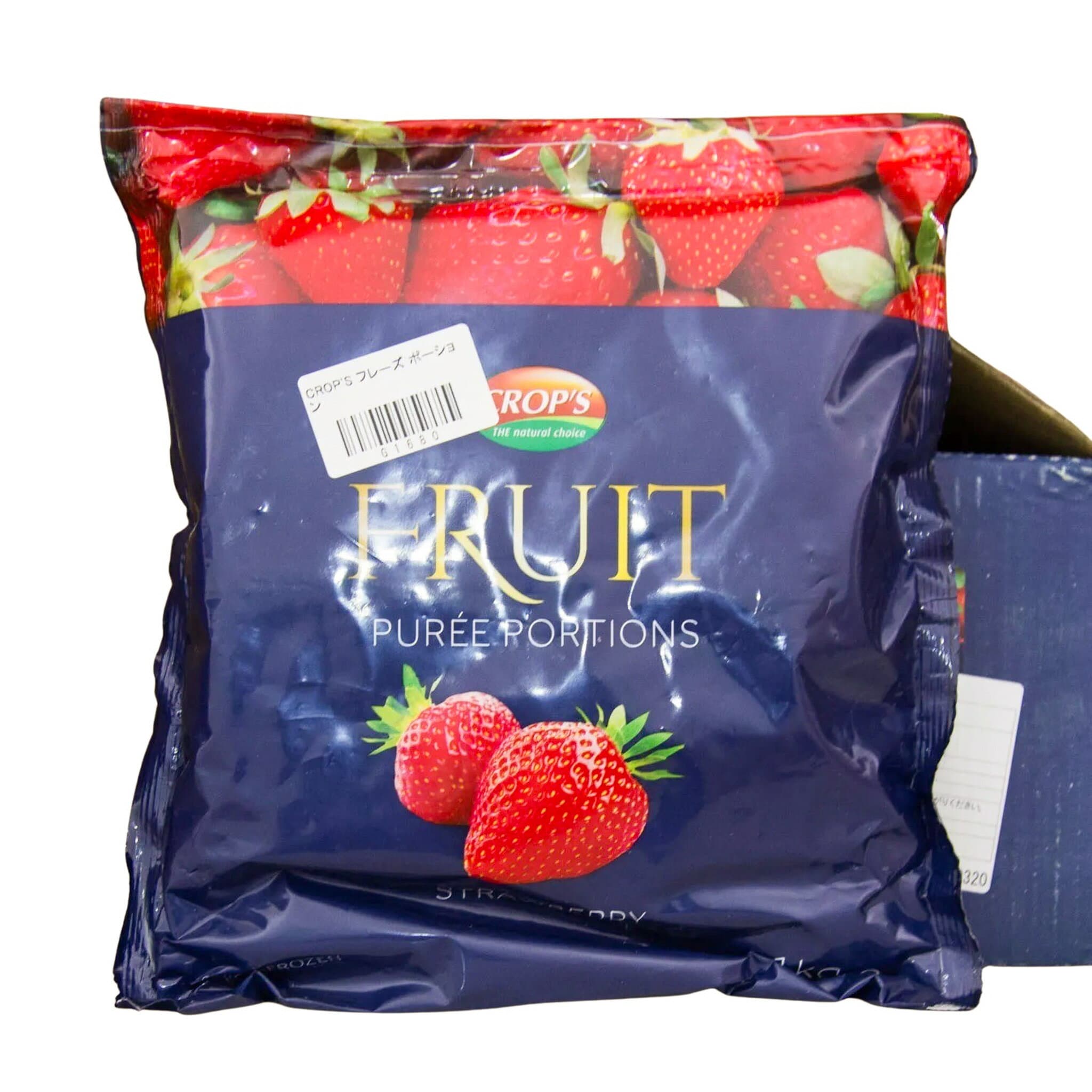 ポーション フレーズピューレ 1KG サンエイト貿易 クロップス