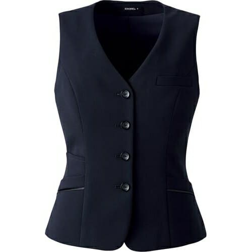 ボンマックス ベスト　ネイビー　AV1271　21号【取寄商品】