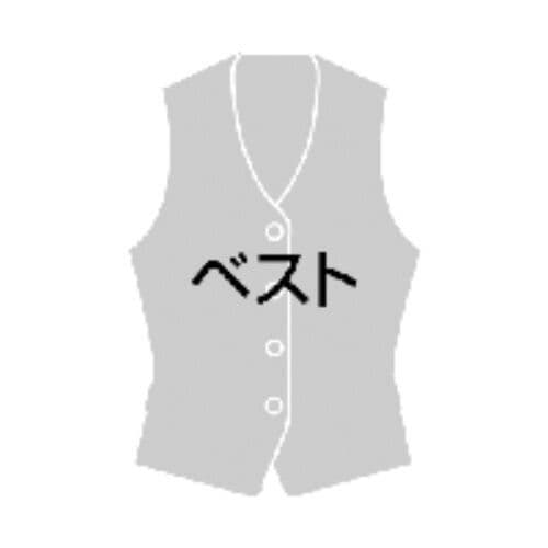 フォーク ベスト　FV36125−9　ブラック　7号【取寄商品】