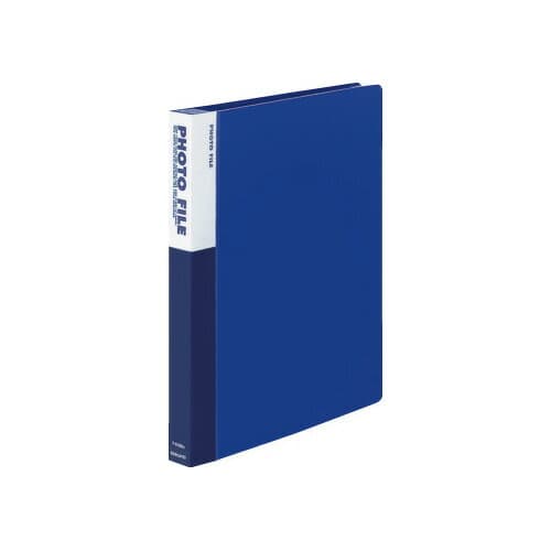 コクヨ アルバム　フォトファイル　A4　（表紙）　青
