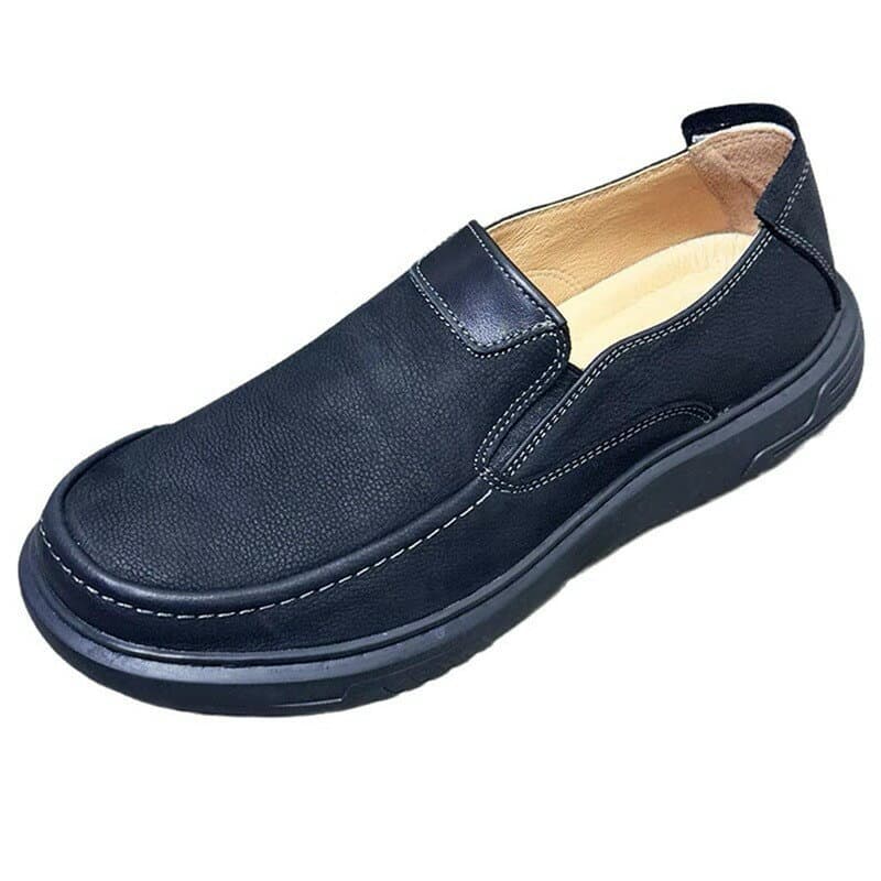 カジュアルシューズ メンズ スリッポンシューズ 革靴 厚底 モカシン ビジネス 軽量 男子 本革 防滑 通気性 蒸れない 快適 ウォーキングシューズ 歩きやすい 春秋