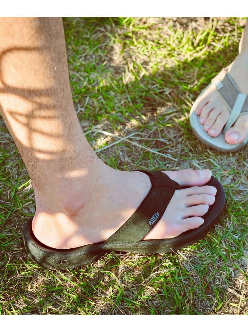 MEN KONA FLIP TG メンズ コナ フリップ ティージー KEEN キーン シューズ・靴 サンダル ブラック【送料無料】[Rakuten Fashion]