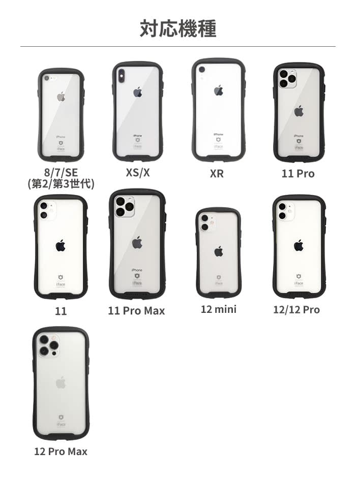 【SALE】公式iFace iPhone14 ケース iPhoneSE iPhone12 12Pro 15Pro 15Plus 15Promax iPhone13mini iPhone13 SE 第3世代 第2世代 11pro XR XS Reflection 透明 クリア ケース 【 iPhoneケース スマホケース アイフェイス 耐衝撃 強化ガラス Hamee 】 thumbnail 2