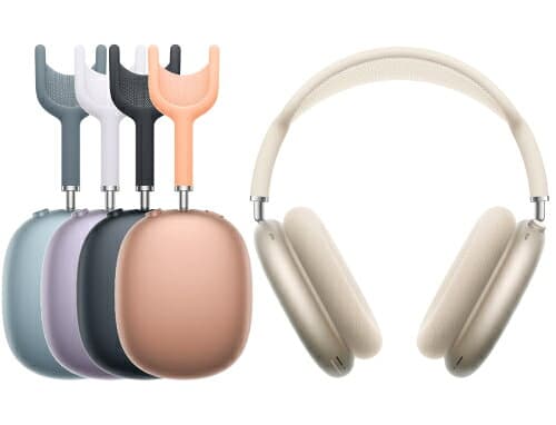 【土日、祝日発送、店舗受取可】新品未開封品【Nランク】Apple AirPods Max (USB-C) A3184 ミッドナイト スターライト ブルー パープル オレンジ 本体 新型 ヘッドホン ワイヤレス アクティブノイズキャンセリング Bluetooth 2024年モデル thumbnail 3