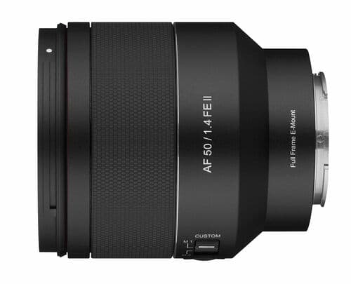 【アウトレット(新古品)[店舗保証3ヵ月]】【即配】(KT) AF 50mm F1.4 FE II ソニーE マウント SAMYANG サムヤン 交換レンズ【送料無料】【キャンペーン対象外】＼お得な店内クーポン配布中／