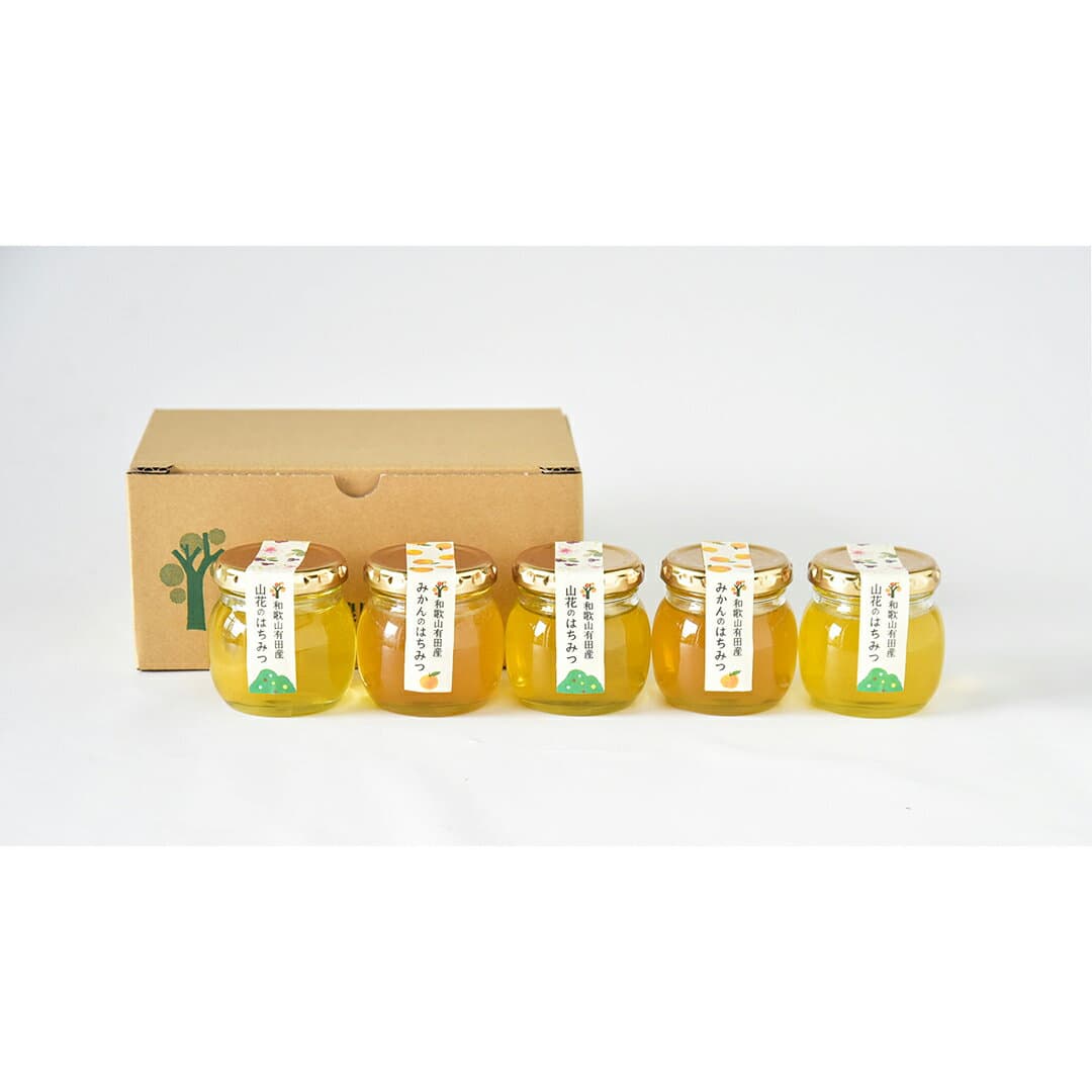 和歌山 「伊藤農園」 はちみつ100g×5個セット n611-5Y3M2 産地直送 食品 グルメギフト ギフト プレゼント 誕生日 お返し お祝い 内祝い ご当地グルメ 人気 定番 おいしい 料理 飲食 セット 感謝 冬ギフト
