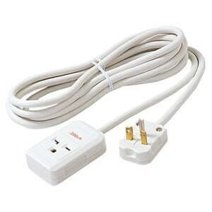 パナソニック 接地15A・20A兼用200V器具用延長コード(1個口 3m) WH4931WP