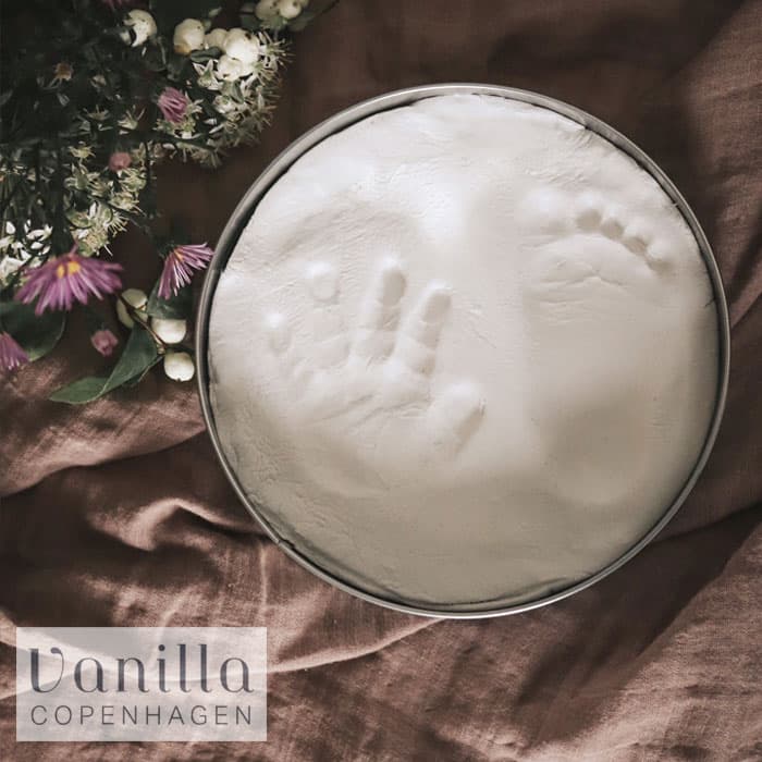 手形 足形 ボックス Vanilla Copenhagen Hand Foot Print Box 赤ちゃん 手足 型 形 粘土 出産 成長記録 ペット ギフト お祝い プレゼント 送料無料