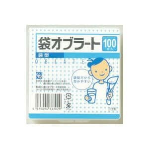 【本日楽天ポイント5倍相当】【送料無料】瀧川オブラート株式会社袋オブラート 100枚【△】【CPT】