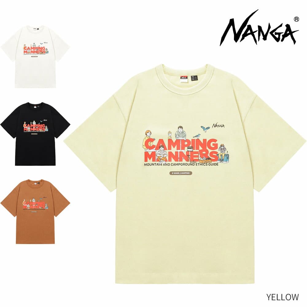 NANGA ナンガエコハイブリッドキャンピングマナーワイルドアニマルティー NW2411-1G800