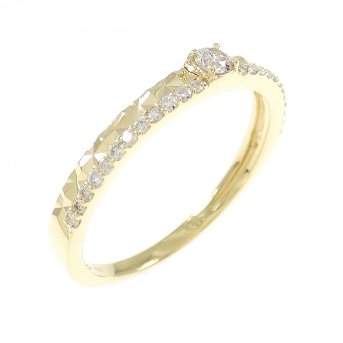 【KOMEHYO】 【新品】K18YG ダイヤモンド リング 0.17CT【新品】 【コメ兵】