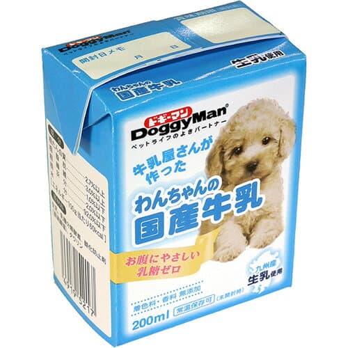 【本日楽天ポイント4倍相当】【送料無料】ドギーマンハヤシ株式会社わんちゃんの国産牛乳200m【CPT】【△D】