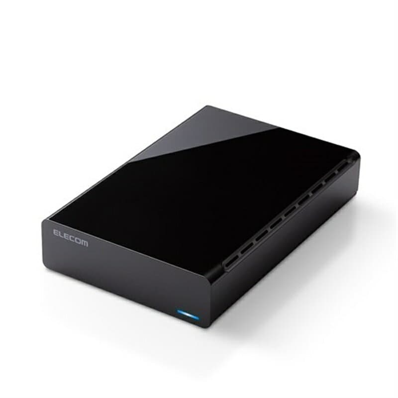 エレコム TV向け外付けハードディスク ELD-HTV040UBK ブラック　HDD：4TB