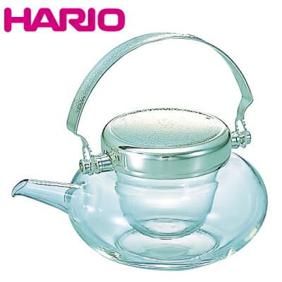 HARIO ハリオ 耐熱ガラス 酒器 丸 地炉利 360ml 2合 おしゃれ IDM-2ESV【食器洗浄機対応】
