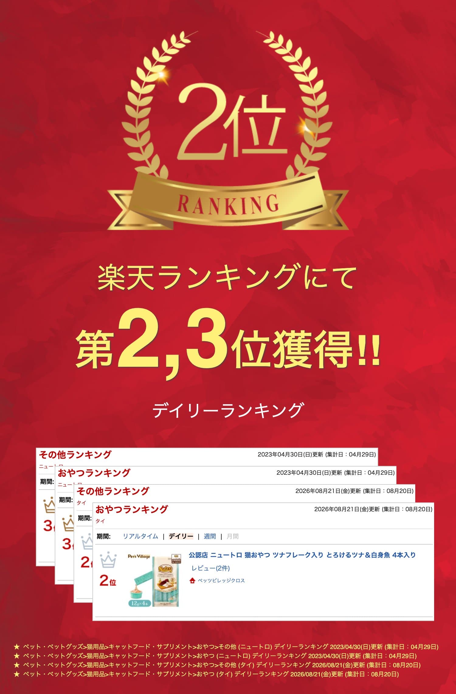 公認店 ニュートロ 猫おやつ ツナフレーク入り とろけるツナ＆白身魚 4本入り thumbnail 2