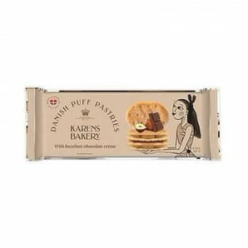 カレンズベーカリー デニッシュパイ　ヘーゼルナッツチョコレートクリーム 107g 10個セット